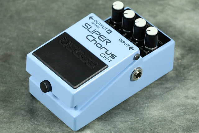 Boss Ch-1 Super Chorus Guitar Effector S/N Z3N0268 Webshop Perfect package from