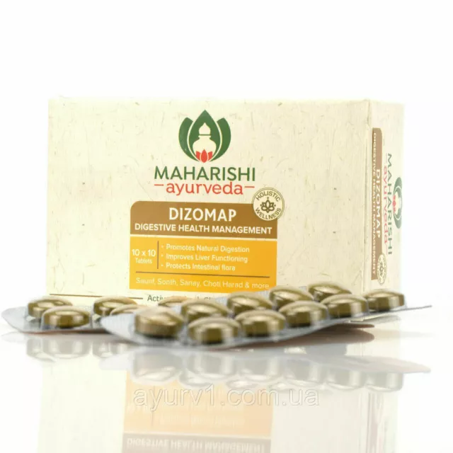 Maharishi Ayurveda Dizomap 100 Comprimés Produit ayurvédique à base de...