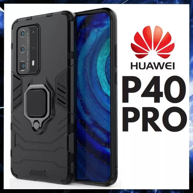 COQUE ANTI-CHOC MAGNETIQUE Pour HUAWEI P40 PRO ETUI HOUSSE AIMANT ARMOR RING TPU