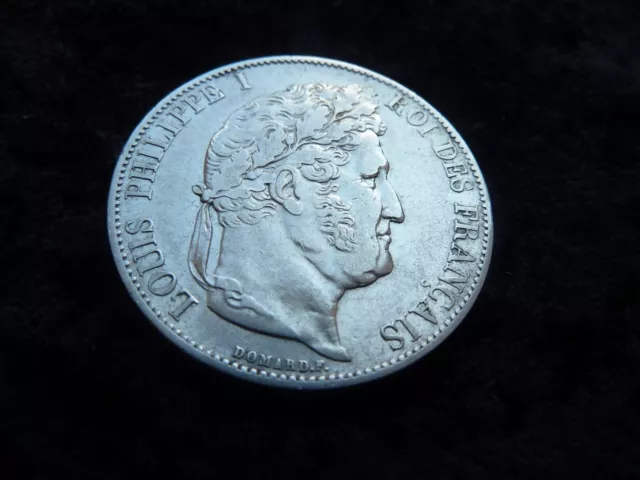 5 Francs LOUIS Philippe l 1847  A  PARIS en  ARGENT état SUP