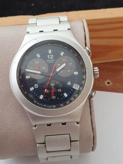Swatch irony deals aluminium armband