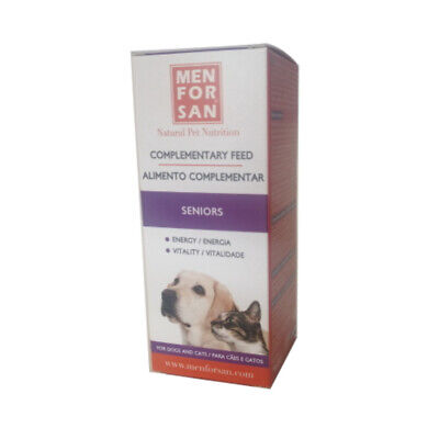MENFORSAN Suplementos Nutricionales para Perros y Gatos SENIOR, 120 ml