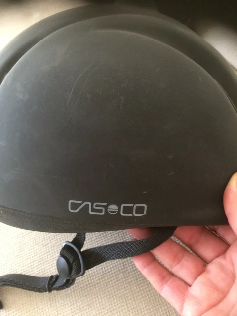 Casco Reithelm Helm Reiten Schutzhelm Modell Derby Gr. 57-62cm schwarz 2