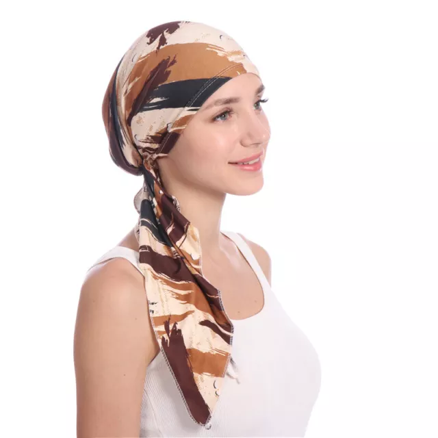 Women Hijab Scarf Muslim Turbants Shawls Wrap Hair Head Scarves Casual Headwear
