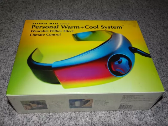 Sharper image personal warm cool best sale system