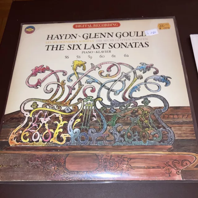 Haydn- The Six Last Sonatas 2 Lp Glenn Gould F69