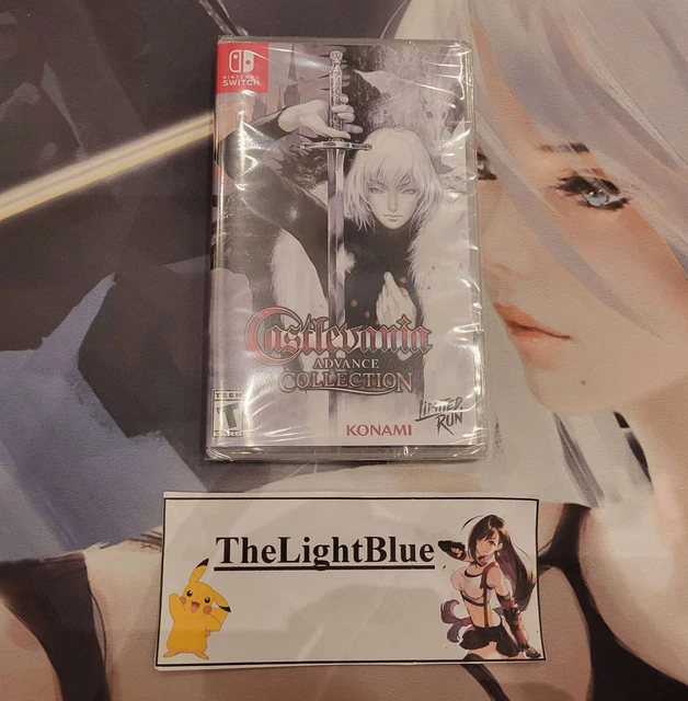 Limited Run Castlevania Advance Coll. SWITCH US Aria Cover Aria Of Sorrow Cover Switch Switch Lite Sw 43295757
