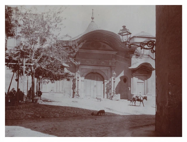 Tirage Vintage Constantinople - Aqueduc De Valens, Circa 1900, Format 8,5x11,5 Cm