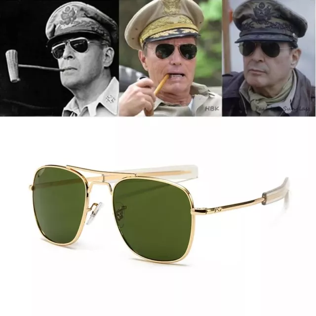 Aviator Sunglasses Premium Military Pilot Ultraviolet Mens Polarized Sunglasses 3