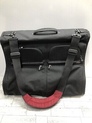 Tumi Ballistic Nylon Black Garment Bag Luggage Travel Suitcase 22134D4