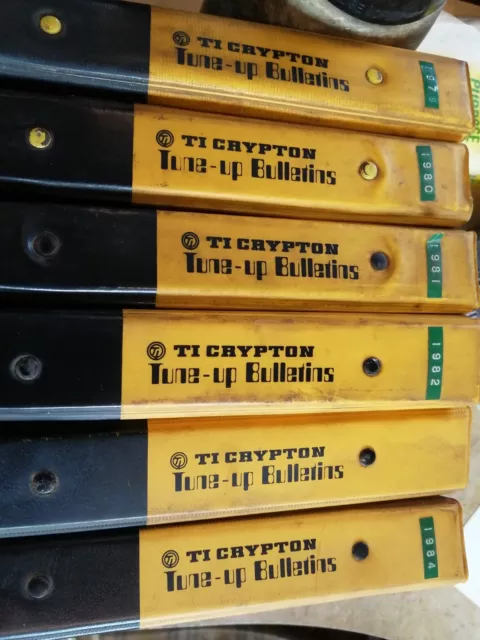 Crypton Tune Up Bulletins 1979 - 1984