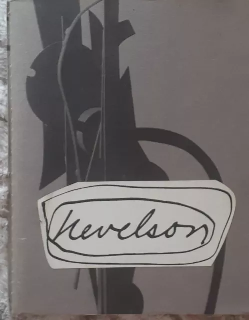 Nevelson-Maquettes For Monumental Sculpture/Wood Sculpture and Collages 1980 Cat