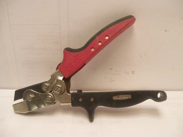Malco N1R Construction Cutting Pliers Nibbler REDLINE