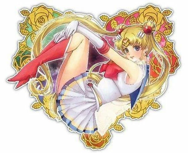 SAILOR MOON USAGI Tsukino Anime Car Window Decal Sticker 009 £6.65