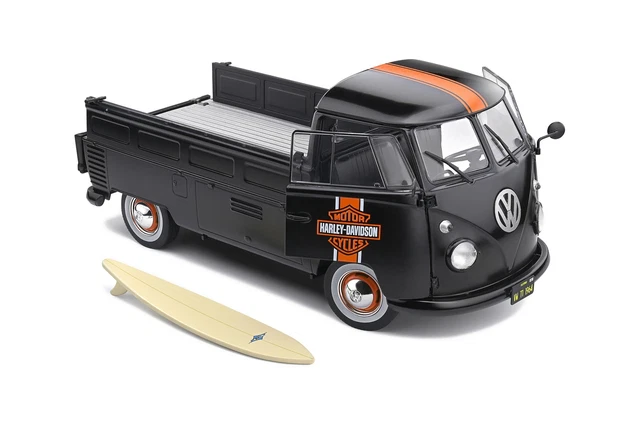 1:18 SOLIDO Volkswagen T1 Pick-Up Harley Davidson Custom 1950 SL1806704