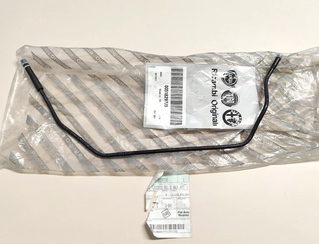 Tuyau (tubazione) D'huile Pour Turbo - Référence 7609086 - Compatible Fiat, Alfa Romeo, Lancia - Occasion