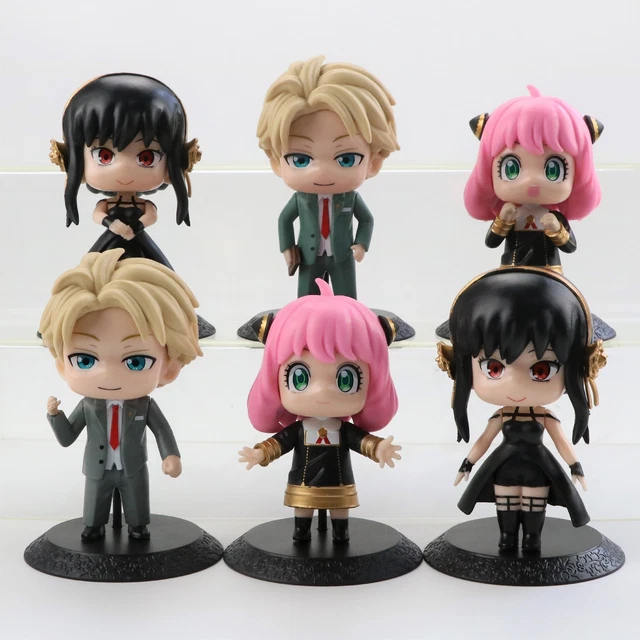 Spy X Family Anime Figurine Yor Forger Twilight Anya Q Version PVC Model Manga
