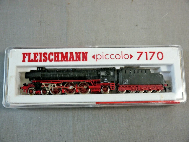 N FLEISCHMANN PICCOLO 7000 - LOCOMOTIVE TENDER VAPEUR - LOK 7