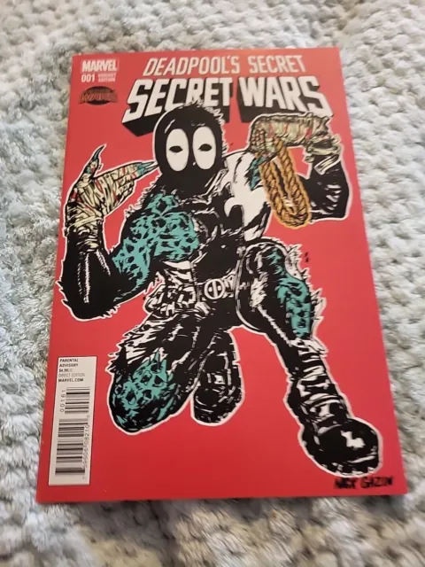 Deadpool's Secret Wars #1 Run The Jewels Variant Edition Never Read