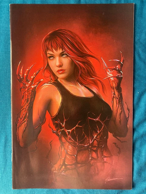 Amazing Spider-Man 30 Maer virgin variant cover Marvel Comics MJ Carnage