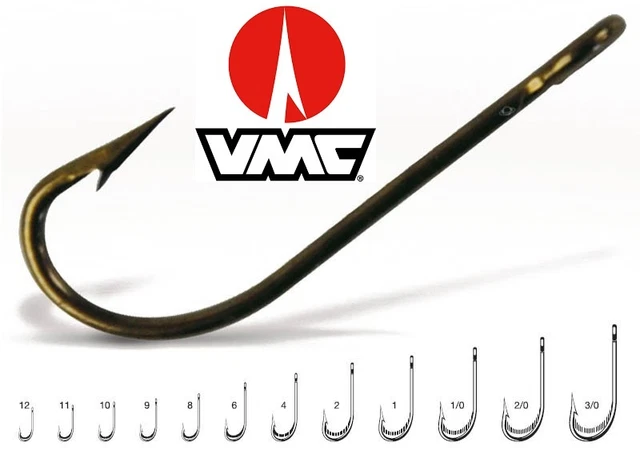 Promo: Hameçon VMC Réf: 8725 BZ N°12 par 10 Promo: Hameçon VMC Réf: 8725 BZ N°12 par 10