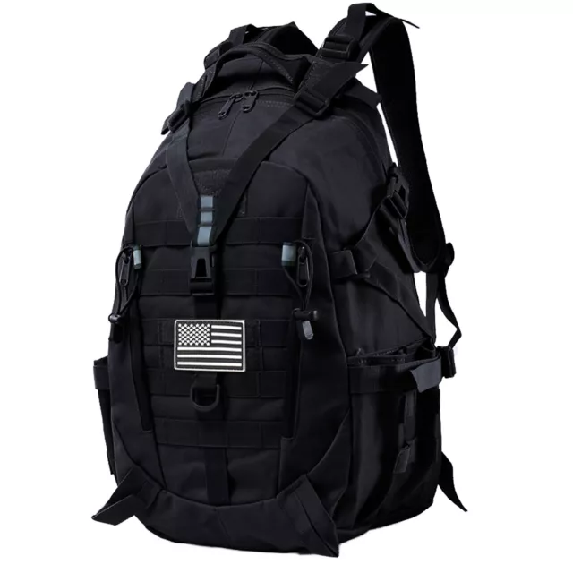 Mens Outdoor Military Molle Tactical Backpack Rucksack Bag Camping Hiking Travel