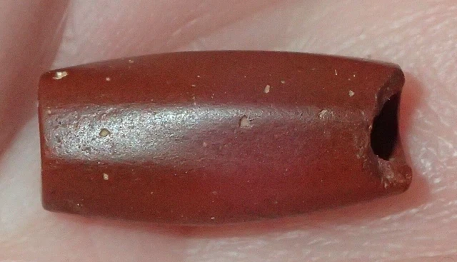 14mm Ancient Egyptian Amarna Jasper Stone bead, 3300+ Years Old #5632