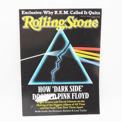 Rolling Stone Magazine October 13, 2011 Pink Floyd Dark Side of The Moon REM