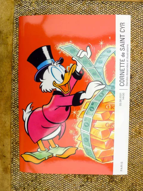 DISNEY Cornette de Saint-Cyr catalogue vente BD 05/06/2021