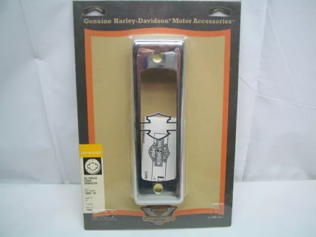 Chrome Oil Cooler Cover 74627-01 Harley Sportster XL 1200 1100 883