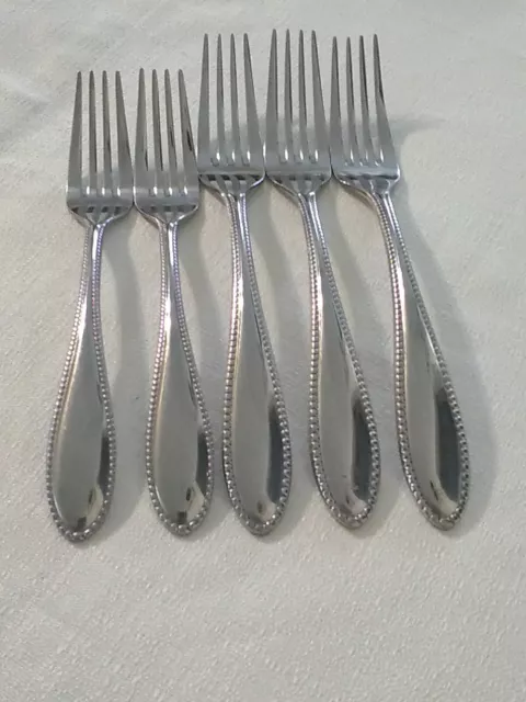 Rachael Ray Pinwheel 3 Dinner Forks 2 Salad 2 Knives Knives Stainless Flatware 3