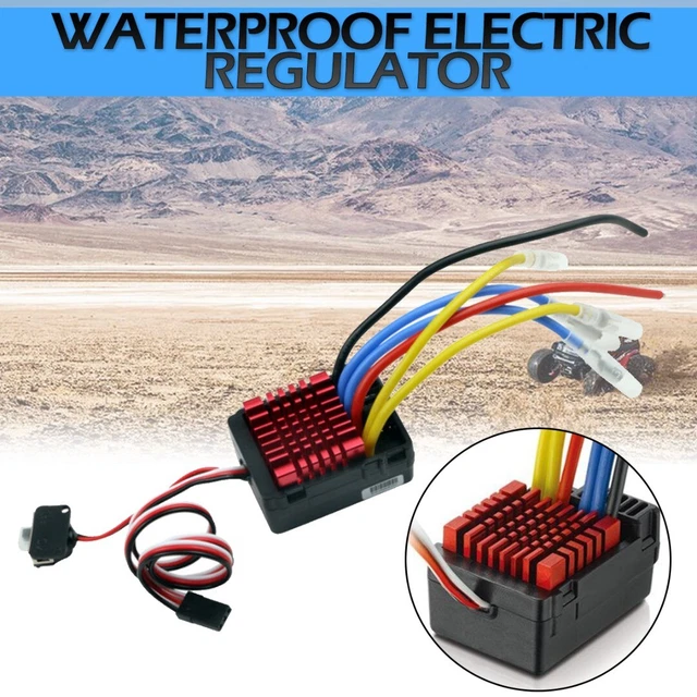 Dual Brushed for WP-880 RTR 1/8 1/10 RC Dual 540 550 Motor ESC (2-4S) Dual Brushed for WP-880 RTR 1/8 1/10 RC Dual 540 550 Motor ESC (2-4S)