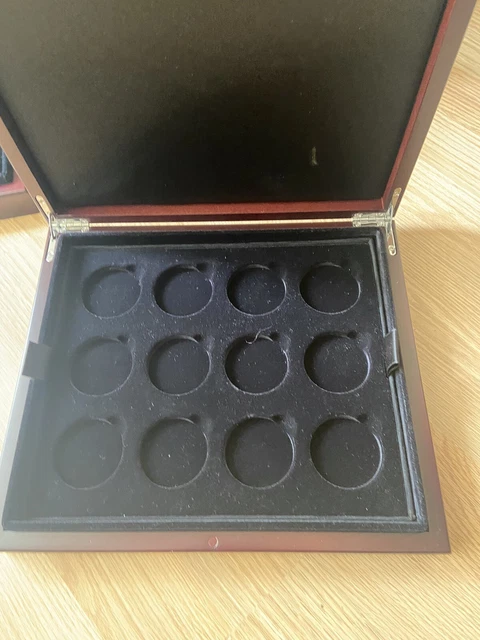 Coffret pour pièces jetons médailles 2