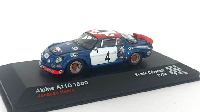 DECALS 1/24 REF 653 Alpine Renault A110 Larrousse Tour De Corse 1975