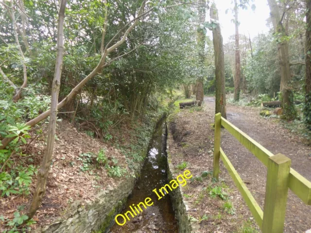 Photo 6x4 Branksome Park, brook Bournemouth Rising near Archway Road, and c2014
