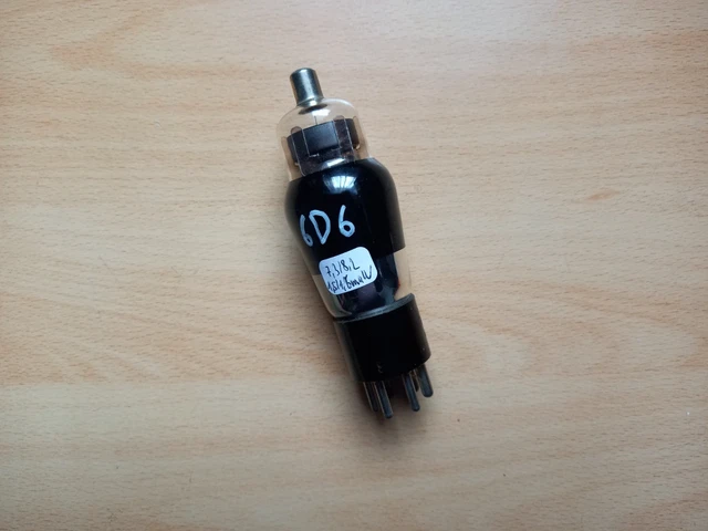 Tube électronique USA 6D6 / UZ6D6 - Référence 38646, VT160, CV1709 - Neuf Avec Garantie 3 Mois