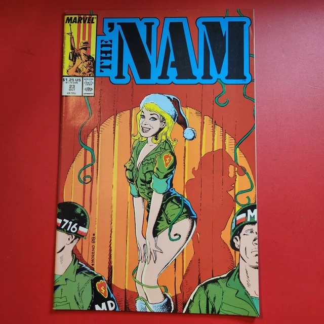 Lot of 8 The NAM #'s Ranging from 3-23 Marvel Comic Books 1987 VG 9