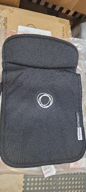 Bugaboo Cameleon 1 2 3 Pram Carrycot Apron Tailored Cover Black Canvas Fabric