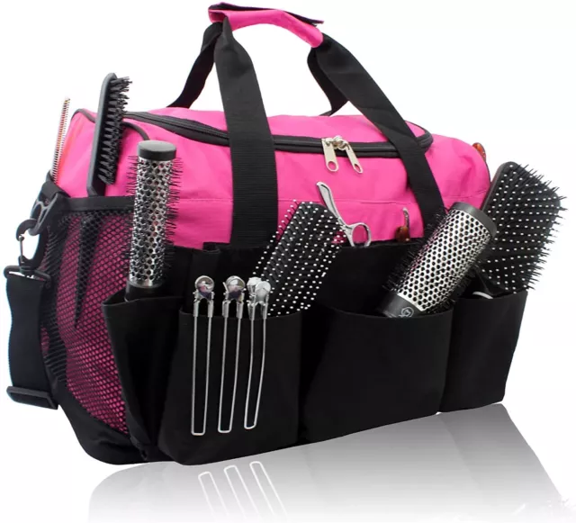 Hairdressing Session Bag Large Mobile Hairdresser Barber Tool Kit Shear Storage