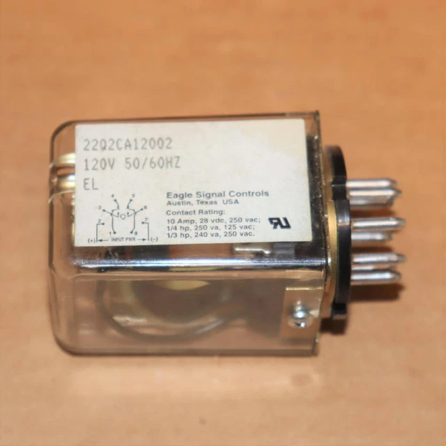 One Eagle Signal 22Q2CA120-02 Relay 120V