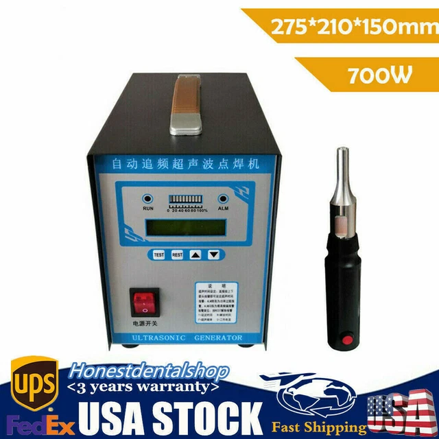 Portable 28KHz Ultrasonic Plastic Welder Plastic Spot Welding Machine 110V HOT!