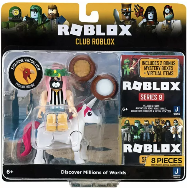 ROBLOX Series 8 10 Mystery Box Figure ULTIMATE DOMINUS LEGENDS Bundle Wings  Code