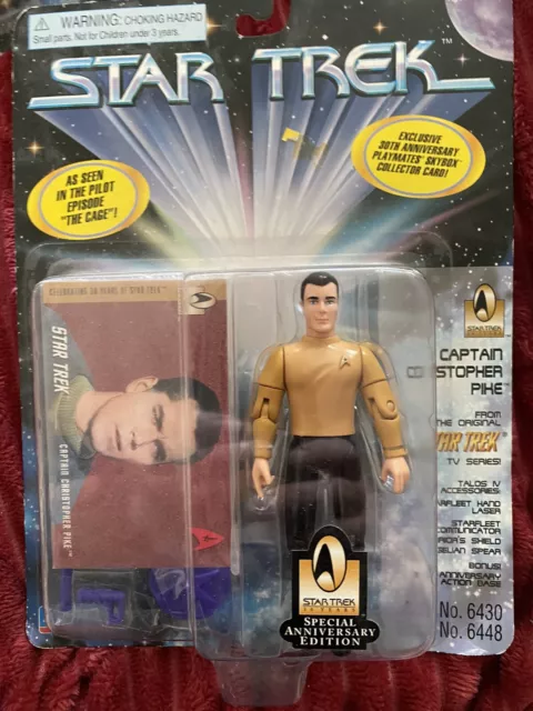 Star Trek 30th Anniversary Captain Christopher Pike Figure