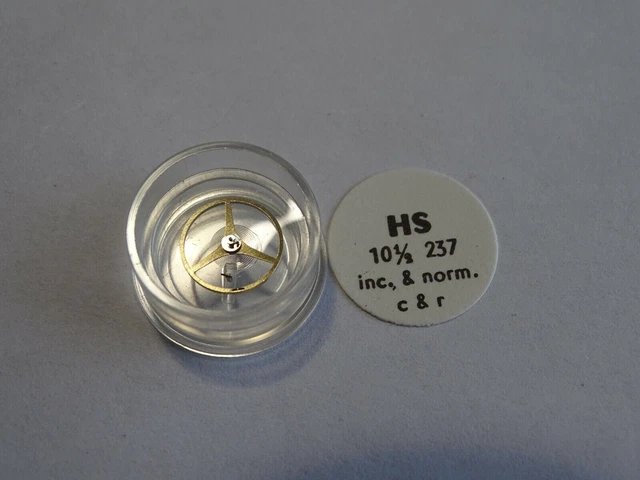 Balancier De Montre Horlogerie Taille 10 1/2 Ligne 238 - Pièce Neuve Sans étiquette, Pour Réparation