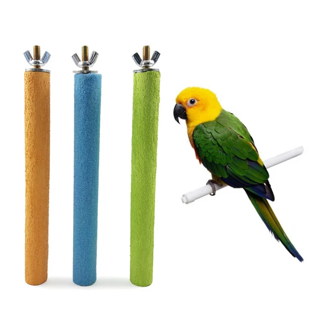 5 stücke Papagei Vogel Sandähnliche Stick Rod Klaue Schleifstangen Stehen Kauen