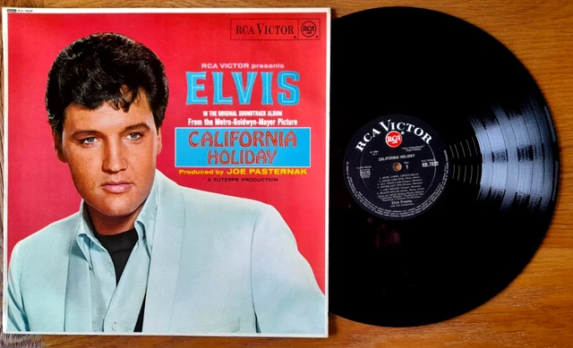 NM/EX ELVIS PRESLEY California Holiday / Spinout 1966 VINYL