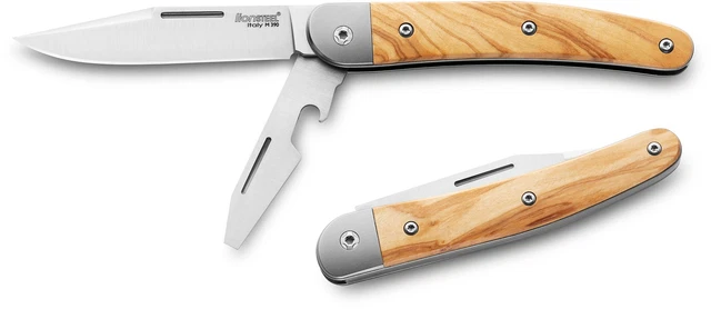 LIONSTEEL Jack JK2 UL Knife M390 Steel/Titanium/Olive Wood