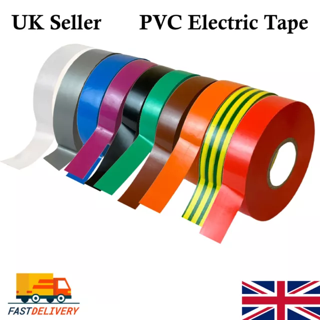 Ausverkauf PVC Elektrisches Isolierband Schutz Isolierbänder 19 mm