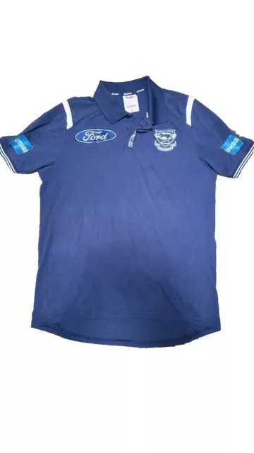 Geelong Cats Polo Shirt Mens Size Large L Onfield Team Gear AFL