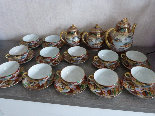 Service à Thé/café 3 Pièces Hutschenreuther Allemagne – Porcelaine Fine Blanche